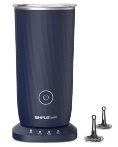 SIMPLETASTE 4-in-1 Electric Milk Frother and Steamer