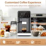 Versatile Espresso Machine with Auto Milk Frother