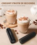 SIMPLETASTE Handheld Electric Milk Frother and Mixer