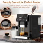 Versatile Espresso Machine with Auto Milk Frother