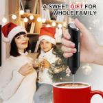 Bonsenkitchen Handheld Milk Frother for Coffee