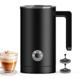 Kourice 4-in-1 Electric Milk Frother & Steamer