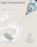 Handheld Electric Milk Frother for Coffee & Lattes