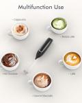 Handheld Electric Milk Frother for Coffee & Lattes