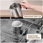 AMZCHEF All-in-1 Milk Frother and Steamer