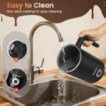 Kourice 4-in-1 Electric Milk Frother & Steamer