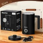 Kourice 4-in-1 Electric Milk Frother & Steamer