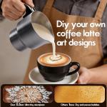 5-in-1 Electric Milk Frother and Steamer