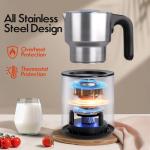 5-in-1 Electric Milk Frother and Steamer