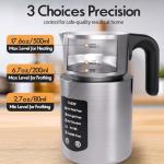 5-in-1 Electric Milk Frother and Steamer
