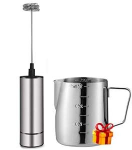 Handheld Battery-Operated Milk Frother for Coffee
