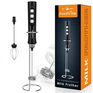 FoodVille Rechargeable Handheld Milk Frother