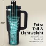 Zulay Kitchen Handheld Milk Frother with 4 Whisks