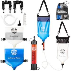High Capacity Gravity Water Filter System & Bags