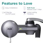 PUR Plus Horizontal Faucet Water Filter System
