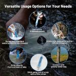 Yuclet Gravity Water Filter System with Straw