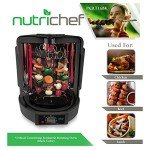 NutriChef Vertical Air Fryer Rotisserie Oven