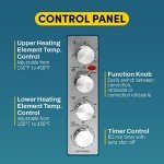 Elite Gourmet French Door 47.5Qt Convection Oven