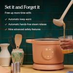 6 Qt Nonstick Multicooker with Touchscreen Controls