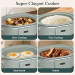 4 Quart Programmable Multi Cooker with Stoneware Pot