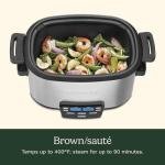 Cuisinart 6-Quart 3-In-1 Multi-Cooker Silver