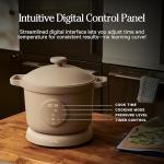 6 Qt Nonstick Multicooker with Touchscreen Controls