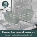 4 Quart Programmable Multi Cooker with Stoneware Pot