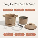 6 Qt Nonstick Multicooker with Touchscreen Controls