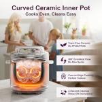 Fullwill 12-in-1 Dual-Pot Electric Pressure Cooker