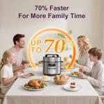 Fullwill 12-in-1 Dual-Pot Electric Pressure Cooker