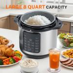 Simple Deluxe 16-in-1 8QT Multi Cooker