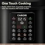 8-Quart 12-in-1 Electric Pressure Cooker - Black