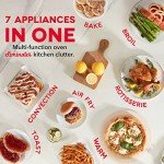 Dash Chef 7-in-1 Air Fryer Toaster Oven