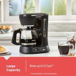 BLACK+DECKER 12-Cup Digital Coffee Maker, Iced or Hot