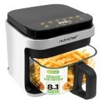 Nutrichef 5.8 Quart Air Fryer with Presets