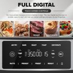 Nuwave Brio Plus 6-in-1 Air Fryer 7-Qt