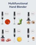 1000W 5-in-1 Handheld Immersion Blender Set