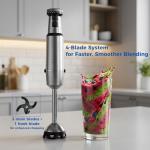 TALIA 1200W Handheld Blender 4-in-1 Set