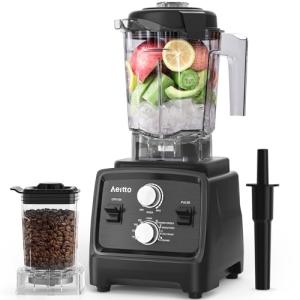 Aeitto 1800W 2-in-1 Blender & Grinder Combo