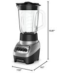 BLACK+DECKER PowerCrush Multi-Function Blender, Silver