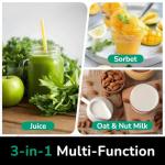 Canoly C16 Cold Press Juicer with Wide Chute