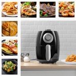 2.3-Quart Compact Air Fryer for Healthy Cooking