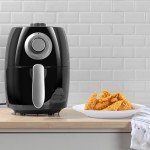 2.3-Quart Compact Air Fryer for Healthy Cooking