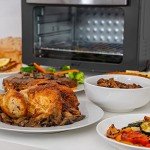 Deco Chef 24 QT Black Stainless Steel Air Fryer