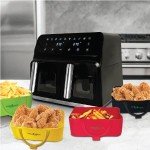 Gettyware Dual Air Fryer - 8L Capacity, 9-in-1