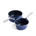 Blue Diamond 1QT & 2QT Nonstick Saucepan Set