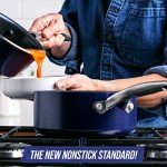 Blue Diamond 1QT & 2QT Nonstick Saucepan Set