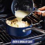 Blue Diamond 1QT & 2QT Nonstick Saucepan Set