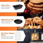 10-Piece Accessory Set for Dual Basket Air Fryers