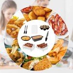 10-Piece Accessory Set for Dual Basket Air Fryers